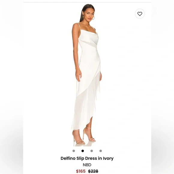 Revolve white dress - Picture 5 of 7